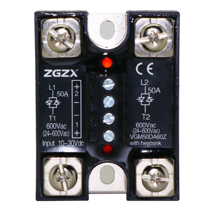 VGM Series Dual Solid State Relays 25-75A