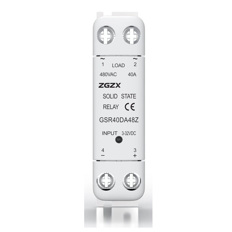 GSR Series 15A to 60A Din Rail Mount Solid State Contactor