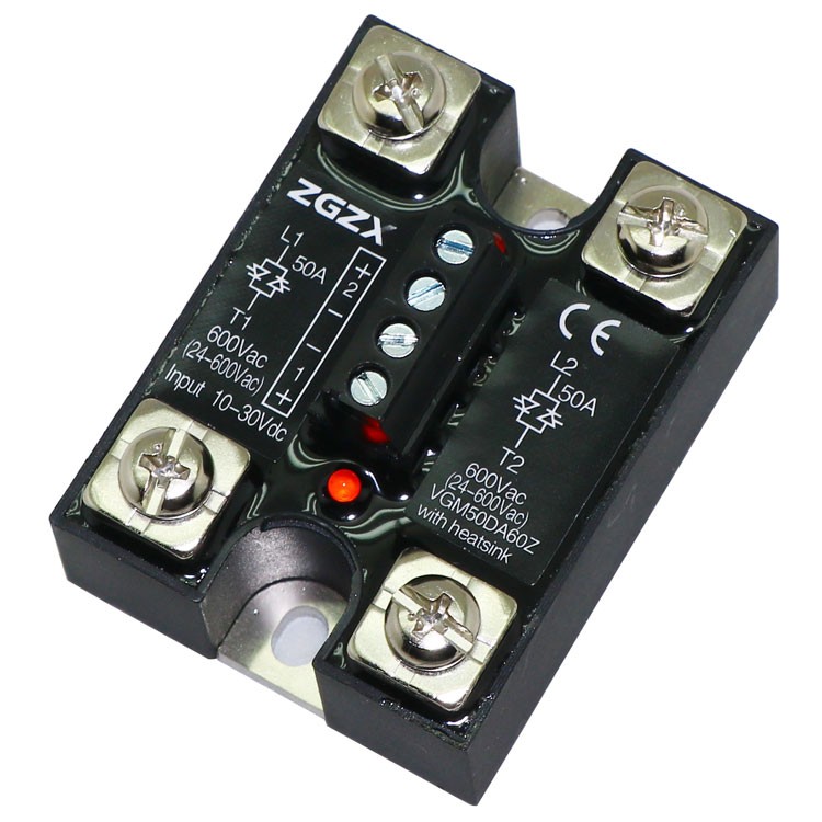VGM Series Dual Solid State Relays 25-75A
