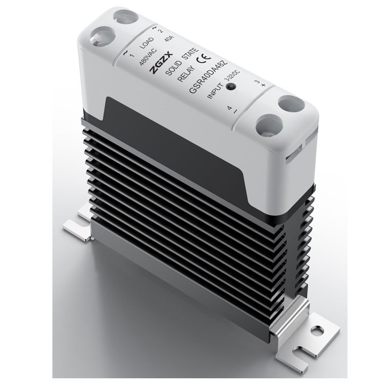GSR Series 15A to 60A Din Rail Mount Solid State Contactor
